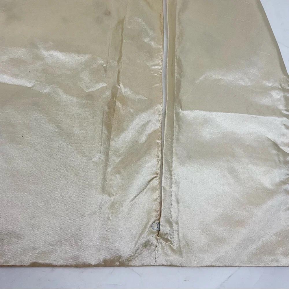 Elegant Cream Embroidered pillow cover